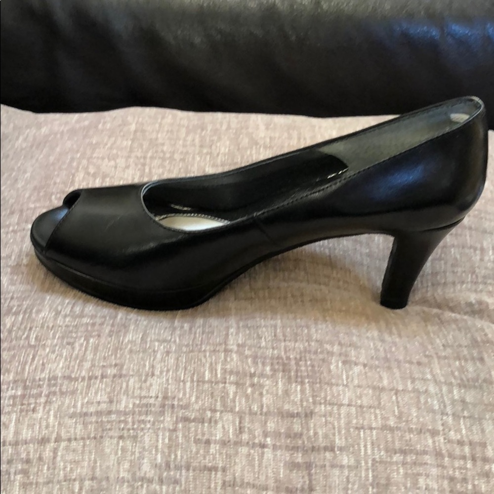 Rose Petals by Walking Cradles Black Heels